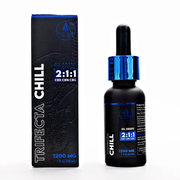 Chill 2:1:1 CBD:CBN:CBG Tincture by Bay State | Diem Worcester