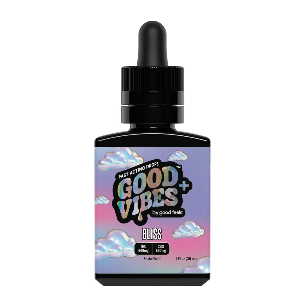 1:1 THC:CBG Bliss Fast Acting Flavored Syrup Tincture by Good